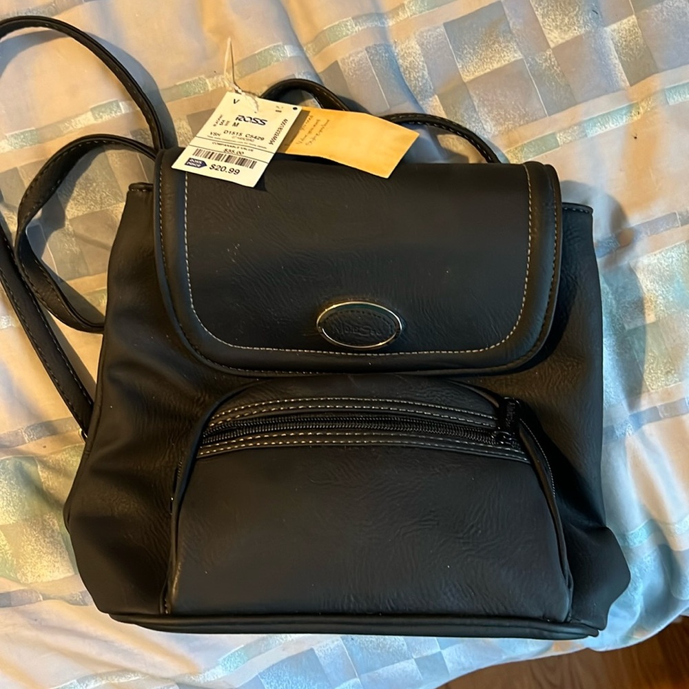 Black Multi Sac Mini Backpack - image 1